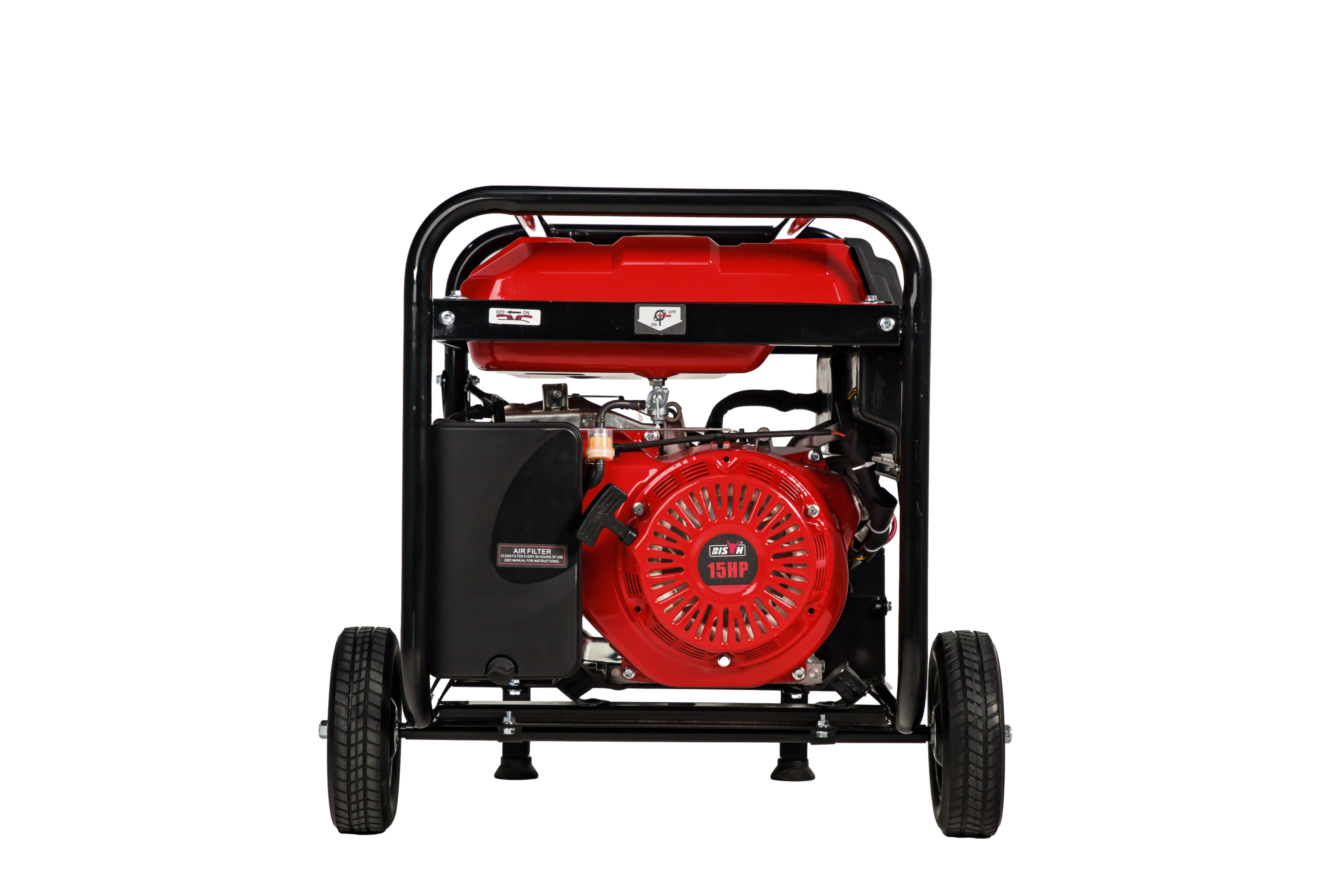 Генератор бензиновый BISON BS6500EP (5,0 кВт), изображение 8