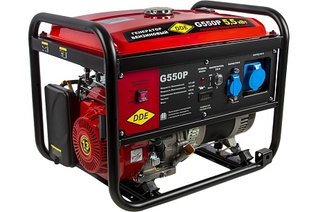 Генератор бензиновый DDE G550P (5,0 кВт)